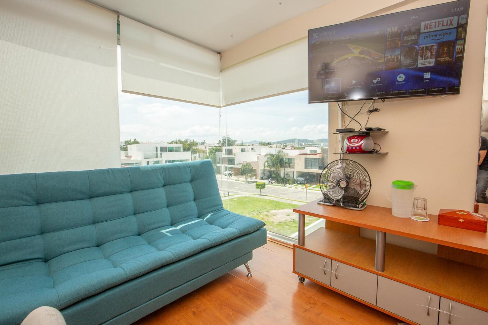 Habitacion Matrimonial Con Cama Y Sofa Para Cuatro Personas Tlaxcalancingo Bagian luar foto